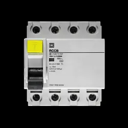 SQUARE D 63 AMP 30mA FOUR POLE RCCB RCD 05021 RSD 63034