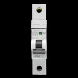 BILL 50 AMP CURVE B 10kA MCB CIRCUIT BREAKER THB501