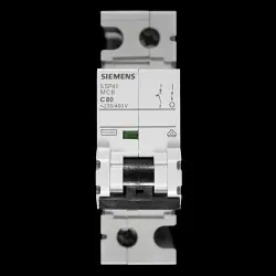 SIEMENS 80 AMP CURVE C 10kA MCB CIRCUIT BREAKER 5SP41 5SP4180-7