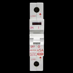 MEM 45 AMP CURVE B M6 MCB CIRCUIT BREAKER AB45SB