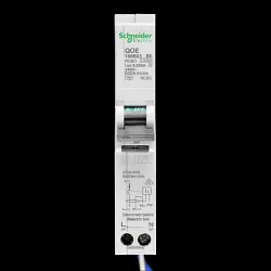 SCHNEIDER 6 AMP CURVE B 10kA 30mA RCBO QOE 106B03