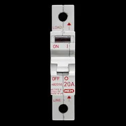 MEM 20 AMP CURVE B M6 MCB CIRCUIT BREAKER AB20SB
