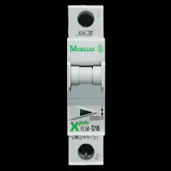 MOELLER 16 AMP CURVE D 10kA MCB CIRCUIT BREAKER XPOLE PLSM-D16