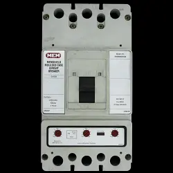 MEM 400 AMP 30kA TRIPLE POLE MCCB SW258