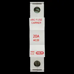 MEM 20 AMP HRC FUSE CARRIER HOLDER AC20 RED