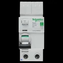 SCHNEIDER 63 AMP 30mA DOUBLE POLE RCCB RCD TYPE AC R9R81263 RESI9