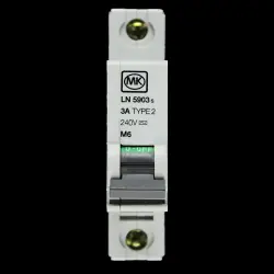 MK TYPE 2 3 MCB M6 CIRCUIT BREAKER LN 5903s SENTRY