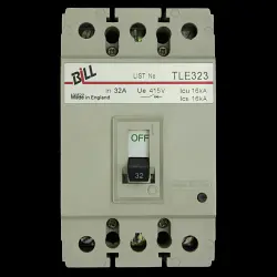 BILL 32 AMP 16kA TRIPLE POLE MCCB TLE323