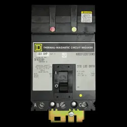 SQUARE D 160 AMP 25kA TRIPLE POLE MCCB SFA3160 SERIES 2
