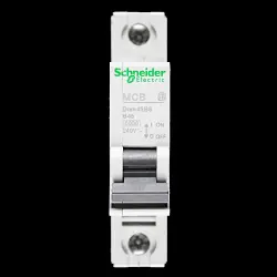 SCHNEIDER B 45 MCB 6kA CIRCUIT BREAKER DOMAE DOM45B6