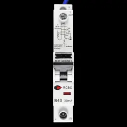 CGD B 40 RCBO 6kA 30mA TYPE AC 40/30/SP