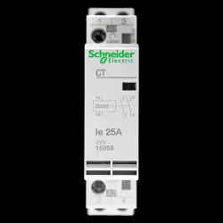 SCHNEIDER 25 NO CONTACTOR DOUBLE POLE 230V COIL 15959