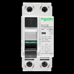 SCHNEIDER 100 AMP 30mA DOUBLE POLE RCCB RCD TYPE AC 23101 RMG 1000302