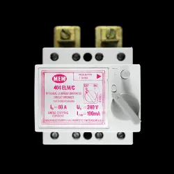 MEM 80 AMP 100mA DOUBLE POLE RCCB RCD 404ELM/C