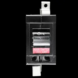 MEM 100 AMP DOUBLE POLE MAIN SWITCH DISCONNECTOR