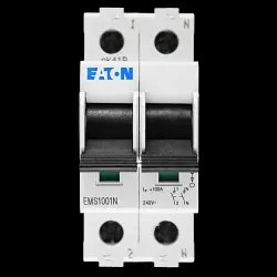 EATON 100 AMP DOUBLE POLE MAIN SWITCH DISCONNECTOR EMS1001N