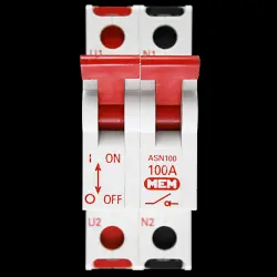 MEM 100 AMP DOUBLE POLE MAIN SWITCH DISCONNECTOR ASN100