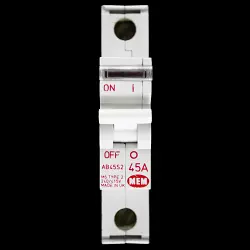 MEM TYPE 2 45 MCB M6 CIRCUIT BREAKER AB45S2 SL