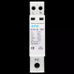 SPD SURGE PROTECTION DEVICE 1 PHASE MODULE ZY2-D