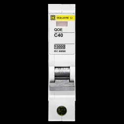 SQUARE D 40 AMP CURVE C 10kA MCB CIRCUIT BREAKER QOE QO140EC10