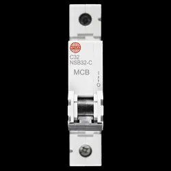 WYLEX 32 AMP CURVE C 6kA MCB CIRCUIT BREAKER NSB32-C