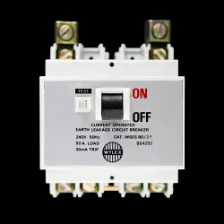 WYLEX 80 AMP 30mA DOUBLE POLE ELCB RCD WSES 80/2 F