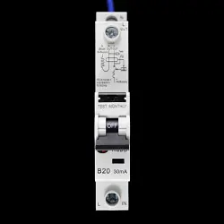 CGD B 20 RCBO 6kA 30mA TYPE AC 20/30/SP NB