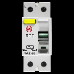 WYLEX 32 AMP 30mA DOUBLE POLE RCD TYPE AC WRS32/2