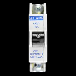 PROTEUS 40 AMP TYPE 2 M4 MCB CIRCUIT BREAKER 230/400V 640/2