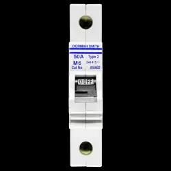 DORMAN SMITH 50 AMP TYPE 2 M6 MCB CIRCUIT BREAKER AS502