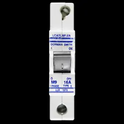DORMAN SMITH 16 AMP TYPE 3 M9 MCB CIRCUIT BREAKER LOADLIMITER LLR 16T3