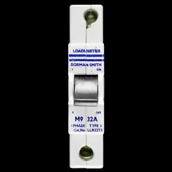 DORMAN SMITH 32 AMP TYPE 3 M9 MCB CIRCUIT BREAKER LOADLIMITER LLR 32T3