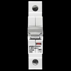 DORMAN SMITH 63 AMP CURVE C 10kA MCB CIRCUIT BREAKER K1PC63