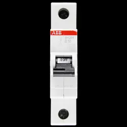 ABB 10 AMP CURVE B 6kA MCB CIRCUIT BREAKER 2CDS211001R0105 SH201