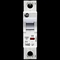 ALLEN BRADLEY 6 AMP CURVE B 10kA MCB CIRCUIT BREAKER 1492-SP1B060