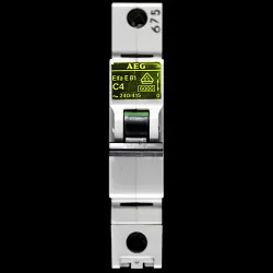 AEG C 4 MCB 6kA CIRCUIT BREAKER ELFA E81