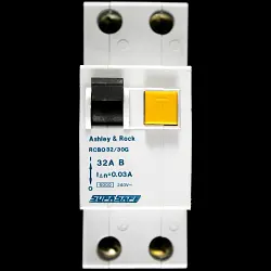ASHLEY & ROCK B 32 RCBO DOUBLE POLE 6kA 30mA RCBO32/30G