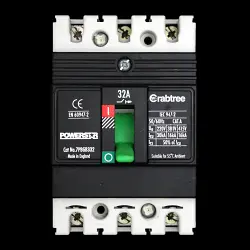 CRABTREE 32 MCCB TRIPLE POLE 16kA 7PBGB332 POWERSTAR