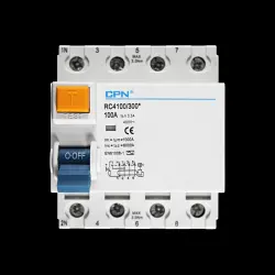 CPN 100 AMP 300mA FOUR POLE RCD TYPE AC RC4100/300
