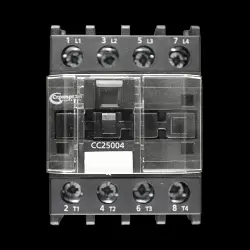 CROMPTON 25 AMP FOUR POLE NO CONTACTOR 230V COIL CC25004 P7