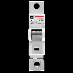 CUTLER HAMMER 63 AMP CURVE C 10kA MCB CIRCUIT BREAKER WMN1C63 N16509