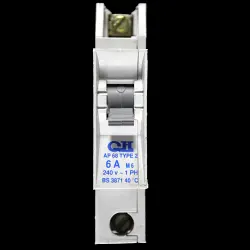 CUTLER HAMMER 6 AMP TYPE 2 M6 MCB CIRCUIT BREAKER AP68