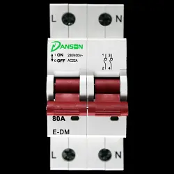 DANSON 80 MAIN SWITCH DISCONNECTOR DOUBLE POLE E-DM