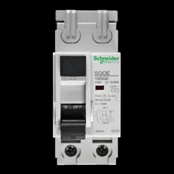 SCHNEIDER 100 AMP 30mA DOUBLE POLE RCCB RCD TYPE AC SQOE 100030