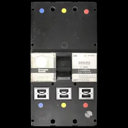 DORMAN 1250 MCCB TRIPLE POLE 35kA LOADLINE TYPE D LLBD1250