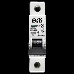 ERIS 32 AMP CURVE B 6kA MCB CIRCUIT BREAKER ERS1M632B