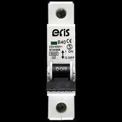 ERIS 40 AMP CURVE B 6kA MCB CIRCUIT BREAKER ERS1M640B