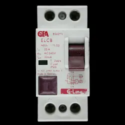 GEA 25 ELCB DOUBLE POLE 30mA NFIN 25/0,03