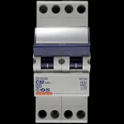 GEWISS 32 AMP CURVE C 6kA FOUR POLE MCB CIRCUIT BREAKER GW90290 MTC60