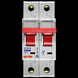 GEWISS 100 MAIN SWITCH DISCONNECTOR DOUBLE POLE GW96198 AC22A